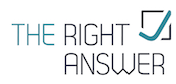 The Right Answer Logo